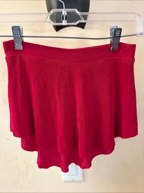 Sz XS Ruby Red Ballet Skirt